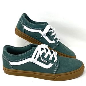 VANS Skate Chukka Low Jungle Green Men’s Suede Casual Sneakers Size VN0A5KQZA18